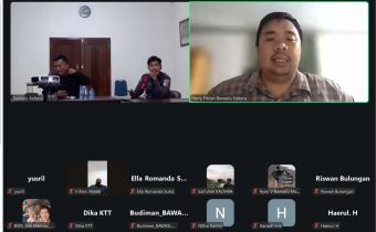 Bawaslu Kaltara saat Lakukan Monitoring dan Analisis Pemutakhiran Data Pemilih Berkelanjutan Triwulan I Tahun 2026
